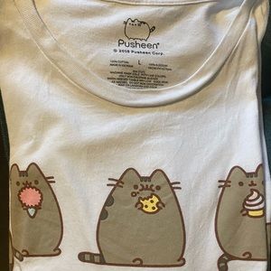 Pusheen hoodie and tee